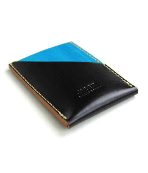 PORTRAIT V2 WALLET in BLAQ and TAHOE