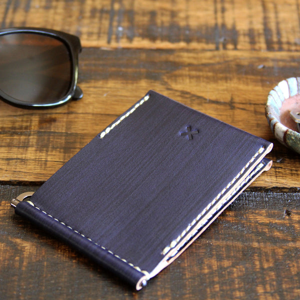 FLIP V2 WALLET in DARK PLUM